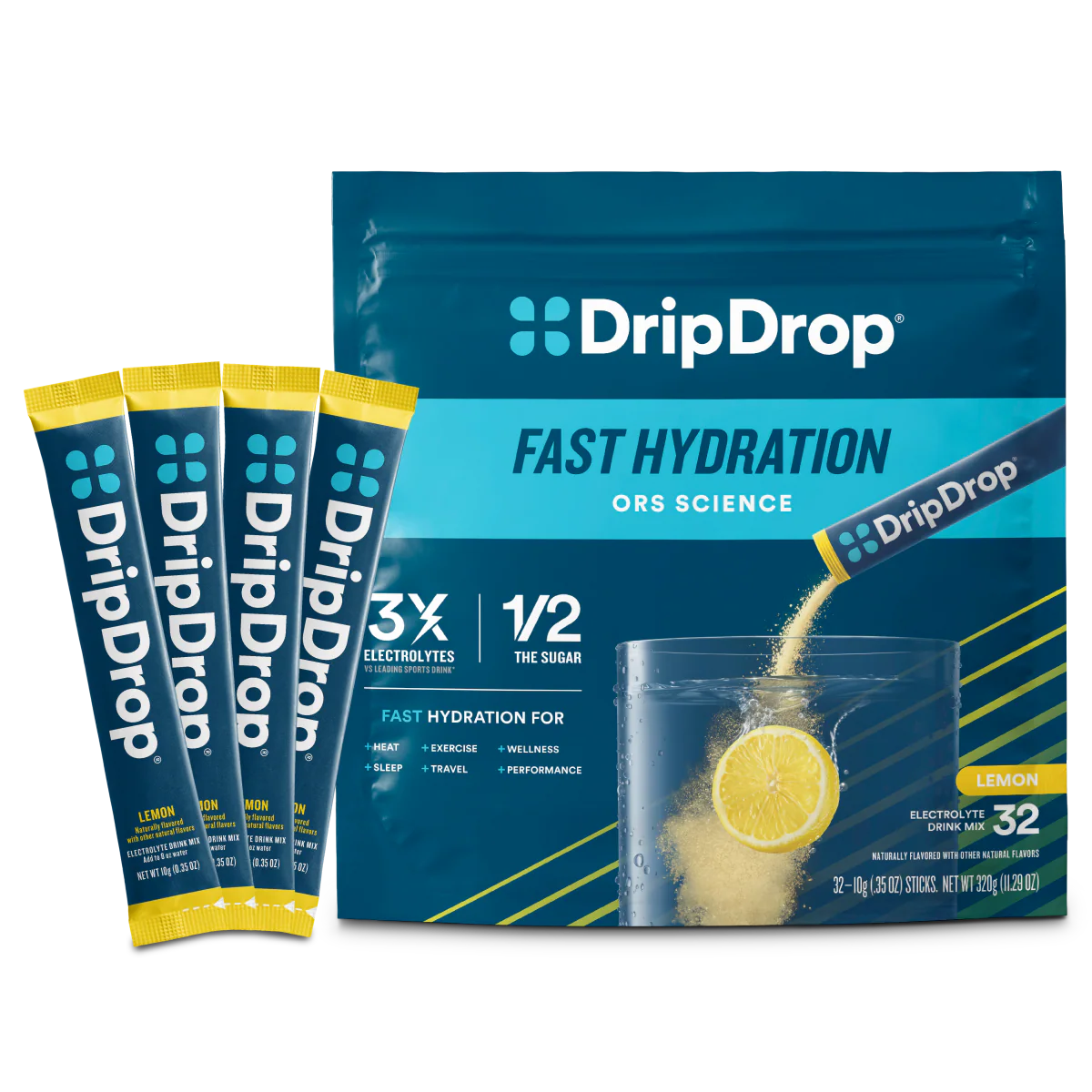 Electrolyte Drink Mix  Bold Variety Pack 32-count