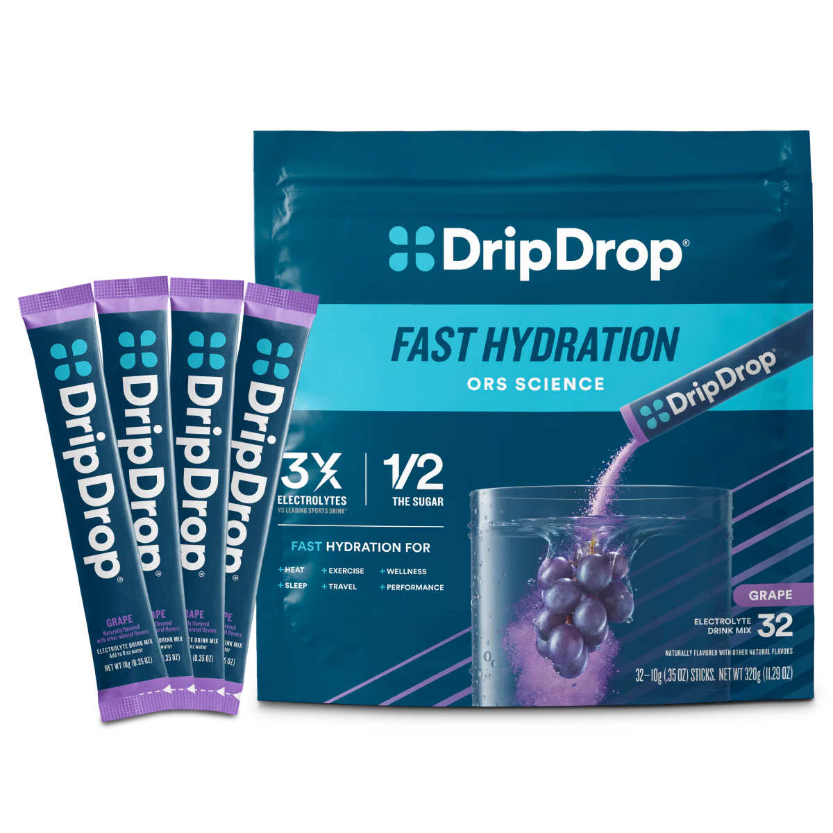 Electrolyte Drink Mix  Bold Variety Pack 32-count